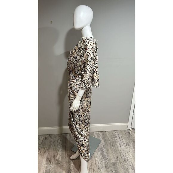 FAME and Partners Sayge Animal Print Midi Dress Size 8 - Picture 8 of 12